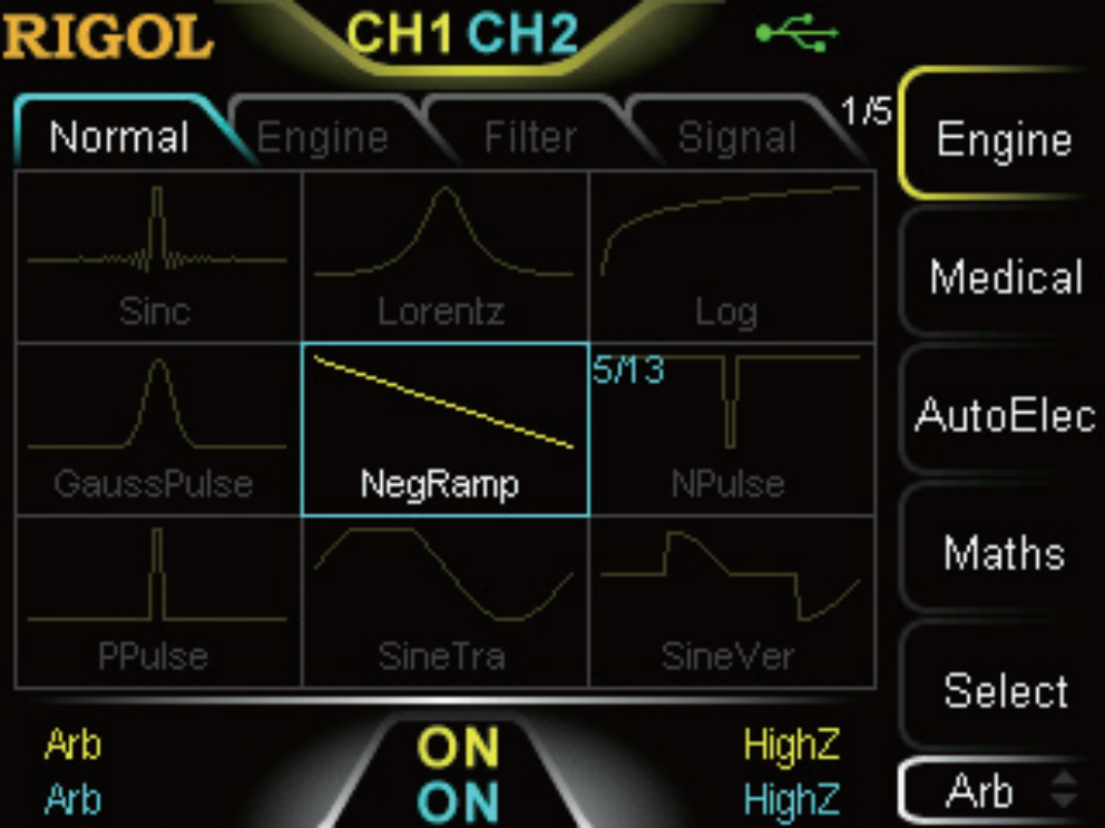 Custom Waveforms DG1000Z