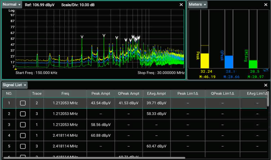 EMI Mode screenshot
